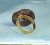 oxidized coin ring 1927s