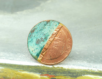 flat coin ring