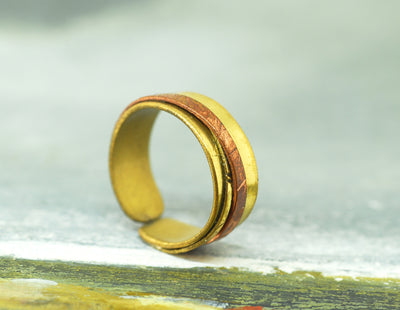 bronze brass ring