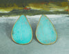 oxidized drop earrings